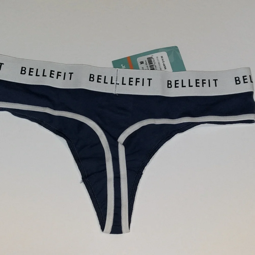 NWT BelleFit blue thong - Picture 4 of 4